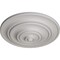Ekena Millwork Classic Ceiling Medallion (Fits Canopies up to 4 1/8"), 13 1/4"OD x 1/2"P, Ultra Pure White CM13CLUWF - alternate 3